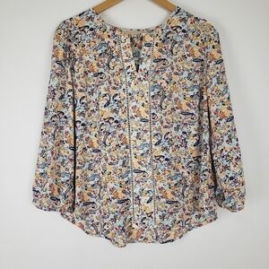 Collective Concepts Lattice Detail Blouse